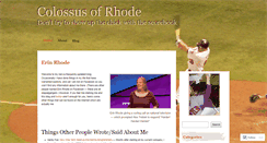 Desktop Screenshot of colossusofrhode.com